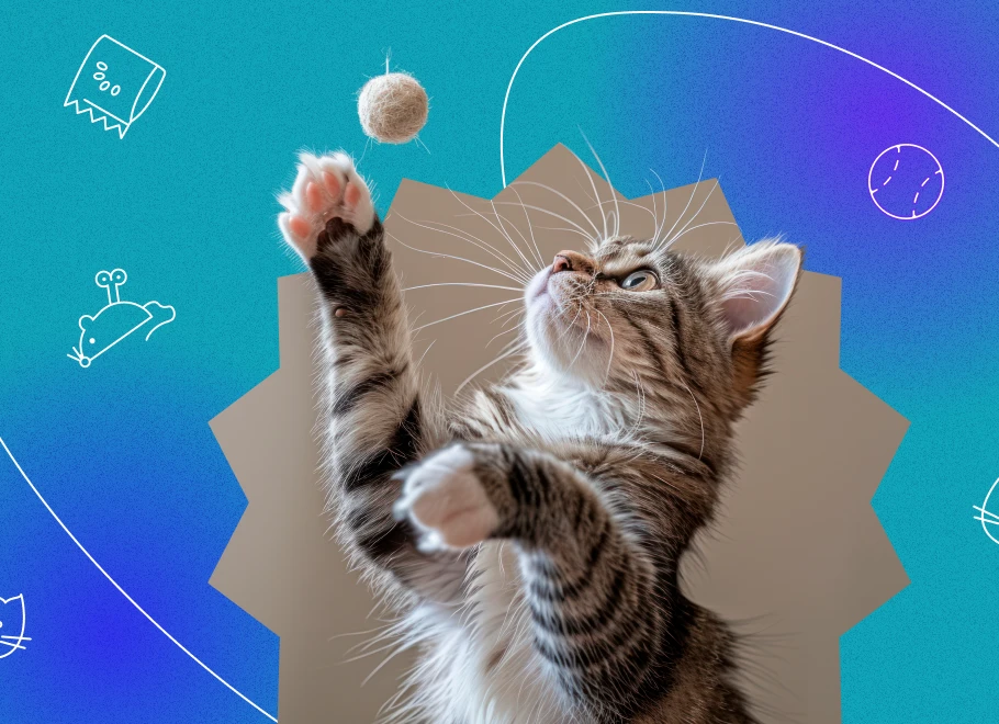 urn playtime into an exciting experience with the interactive cat ball. Keep your cat active, healthy, and entertained with this innovative toy.